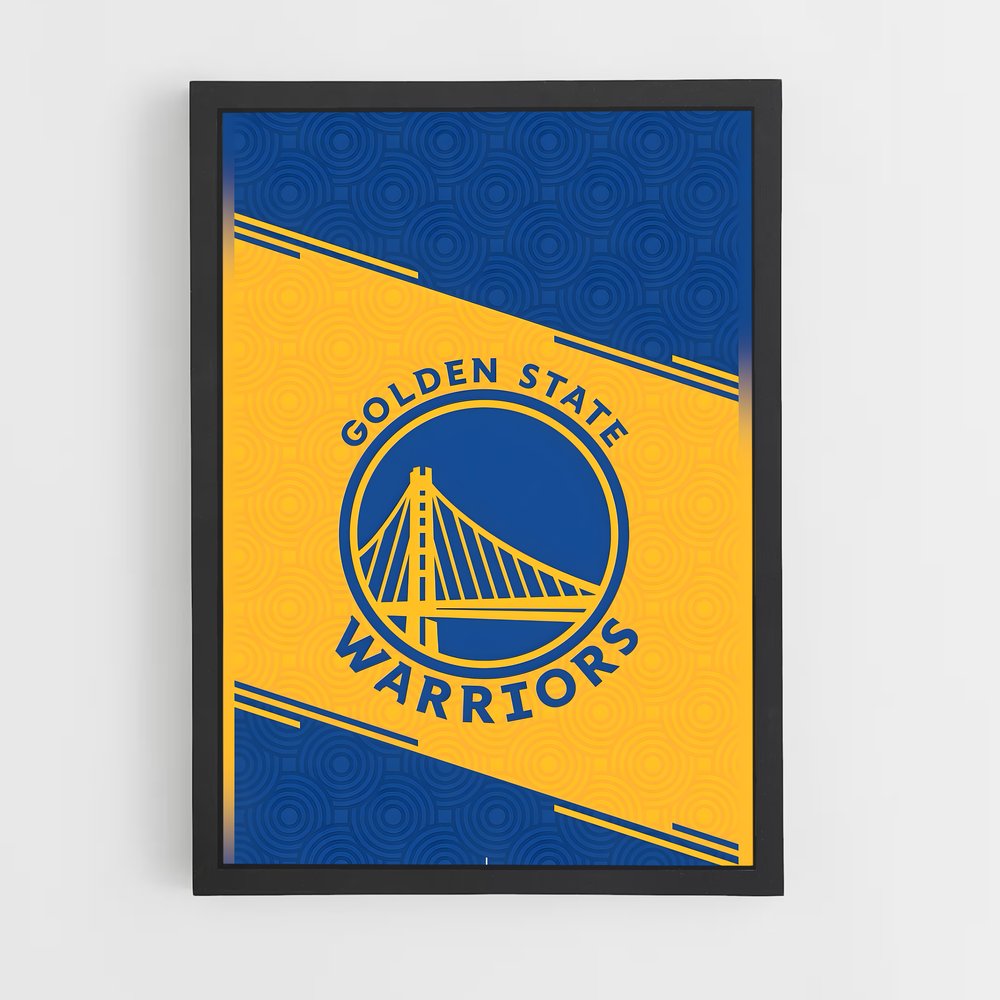Poster Warriors Unleashed – affiche Basketball (vue 2)